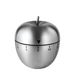 Kitchen Timer Manufacturer - Stainless Steel Egg Manual Mechanical Rotating Alarm 60 Minutes Count Down for Cooking