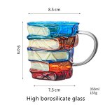 Book Mug Manufacturer - Novelty Painted Unique Hand Painting for Office Reader