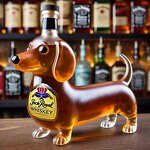 Wine Decanter Manufacturer - High Borosilicate Dachshund Design Glass for Households Party Decor