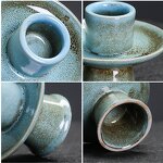 Ceramic Incense Burner Manufacturer - Home Decorative Palo Santo Sticks Candle Holder for Burning White Sage