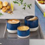 Ceramic Coffee Cup Manufacturer - Japanese Style Kiln Change Porcelain Latte Mugs Without Handle