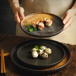 Porcelain Ceramic Steak Plate Manufacturer - Wholesale Eco-Friendly Matte Crockery Stoneware for Restaurant Dinnerware