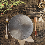 Porcelain Serving Platter Manufacturer - Contemporary Style Eco-Friendly Matte Steak Black for Restaurant