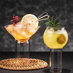 Margarita Glass Manufacturer - Luxury Handmade Creative Crystal Clear for Bar Parties Cocktails