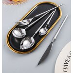 Stainless Steel Flatware Set Manufacturer - Unique Mirror Polished for Home Dinnerware