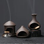 Ceramic Aromatherapy Stove Manufacturer - Peruvian Sacred Wood Palo Santo Holder Sage Burning Tray for Home Decorations