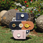 PU Placemat Set Manufacturer - Luxury Double Side Food Grade Soft Non-slip Silicone Heat Resistant and Coaster