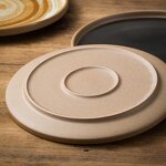 Stoneware Dinner Plate Manufacturer - Vintage Matte Steak Kitchen Ceramic Crockery Dessert Serving for Restaurant