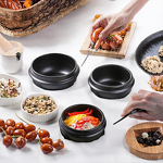 Ceramic Dolsot Bowl Manufacturer - Korean Premium Eco-Friendly Bibimbap Rice Noodle Casserole Kelp Soup with Tray