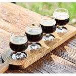 Drinking Glass Manufacturer - Custom Personalized Juice Wine Clear Unique Tulip Beer for Bar Party