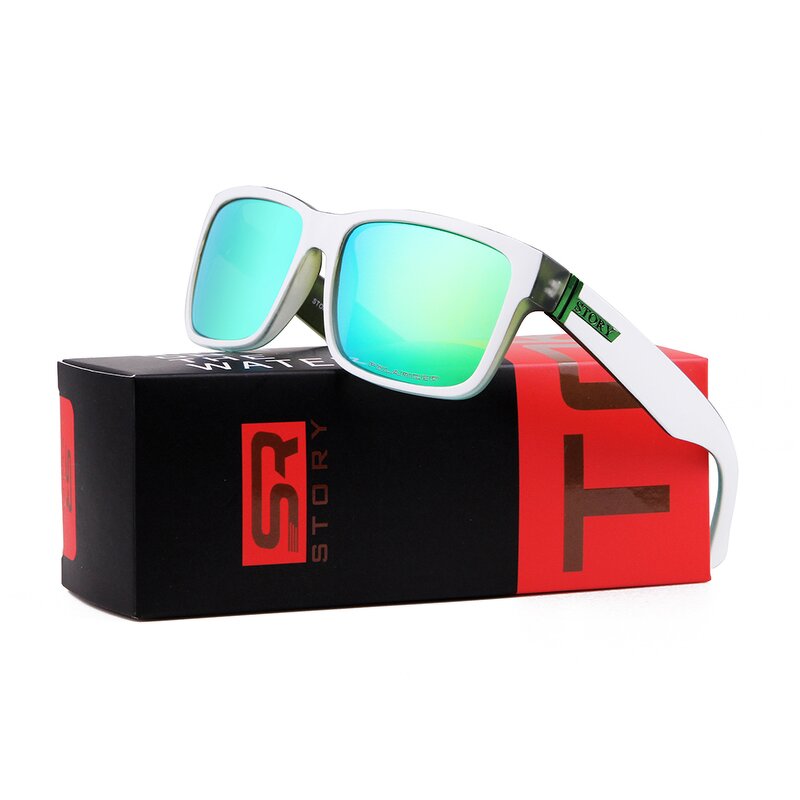 Sunglasses Manufacturer - High Quality Luxury Brand Square Outdoor Polarized Sports Fishing Cycling for Men With Logo