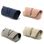Glasses Case Manufacturer - Leather Sunglasses Case Custom Logo Package Pu Glasses Box Sunglasses Storage