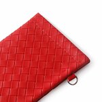 Glasses Bag Manufacturer - 2024 New Arrival Custom Logo Sunglasses Bags Pu Leather Packing Pouch Weaving Eyewear Bags