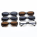 Sunglasses Manufacturer - Latest Vintage UV400 for Women Men Brand Designer Casual Shades 90s Brown Black Tinted PC Cat-eye Oval