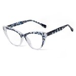 Glasses Manufacturer - 2025 Anti Blue Light TR90 Frames Optical New Arrival Lightweight Cat Eye Vintage Eyeglasses for Women Ladies