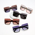Sunglasses Manufacturer - Hot Selling Reasonable Price Fashion Square Designer Luxury Eyewear Rimless Women Oversized