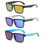 Sunglasses Manufacturer - OEM Custom logo 22colors Available Spain square Frame Black for Men Outdoor Sport Driving Fishing