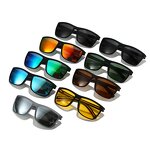 Sunglasses Manufacturer - Mens Polarized Outdoor Square Cycling Sports Eyewear UV400 Reflective Lenses Driving Fishing