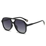 Sunglasses Manufacturer - Retro Oversized Aviation for Men Women Gradient Pilot Shades Double Bridge TAC Lenses Driving Polarized