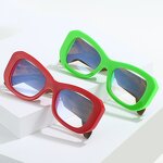 Glasses Manufacturer - Fashion Candy Color Oval Big Round Frame Wide Arms Optical for Women Clear Lens Computer Eyewear
