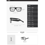 Sunglasses Manufacturer - Photochromic Polarized for Men's Fashion Cycling Driving Trendy TAC Lens TR90 Frame Shades