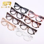 Glasses Manufacturer - Vintage TR90 Framle Cateye Anti Blue Light for Women 2023 Fashion Oversized Blocking Blue Light Female