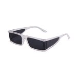 Sunglasses Manufacturer - Hot Fashion Small Square Silver Frame Vintage Rectangle Black Cooling Glass for Men