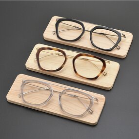 Glasses Manufacturer - New Women Men Silver Optical Glass Frames Fashionable Metal Polygon Eye Glass for Women Colorful Stylish