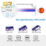 Glasses Manufacturer - Kids Pink Blue TR90 Frame Blocking Blue Light Eyewear Fashion Anti-blue Light Oval Optical for Girls Boys