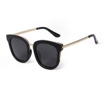 Sunglasses Manufacturer - Coating Lenses Polarized Retro Cat Eye Metal Eyeglasses Frames for Women Fashion Pink 2025