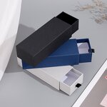 Glasses Case Manufacturer - Black White Cardboard Glasses Packaging Drawer Box Cosmetics Storage Paper Box Pink Gift Box