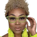 Glasses Manufacturer - 2023 Fashion Fluorescent Color Anti-Blue Light Transparent Cat Eye Optical for Women TR90 Computer Frames