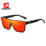 Sunglasses Manufacturer - High Quality CE UV400 Sports Polarized Trendy Flat Top One Piece Mirror Driving Square