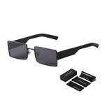 Sunglasses Manufacturer - OEM&ODM Custom Logo Brand Designer Retro Vintage Rectangle for Women Men