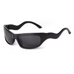 Sunglasses Manufacturer - Fashion Futuristic Y2K for Women Eyeglasses Steampunk Sports Shades for Men Outdoor Cycling