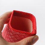 Glasses Bag Manufacturer - 2024 New Arrival Custom Logo Sunglasses Bags Pu Leather Packing Pouch Weaving Eyewear Bags