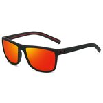 Sunglasses Manufacturer - Mens Polarized Outdoor Square Cycling Sports Eyewear UV400 Reflective Lenses Driving Fishing