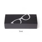 Glasses Case Manufacturer - Sunglasses Box Gift Case for Glasses Trendy Orange Eyewear Cardboard Box Glasses Protection Case Custom Logo
