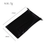 Glasses Accessories Manufacturer - Customized LOGO Eyewear Accessories Drawstring Soft Glasses Pouch Microfiber Glasses Cleaning Cloth