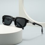 Sunglasses Manufacturer - New Modern Vintage Men Women Street Resin Lens Marble Large Frame Square Flat Top with Marbling Pattern