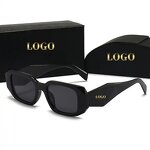 Sunglasses Manufacturer - Fashion Hot Sell UV400 Custom Logo Hexagon Rectangle Retro for Women Men