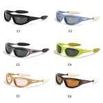 Sunglasses Manufacturer - 2023 New Outdoor Sports Ins Fashion Small Frame Polarized Cycling UV400 Shades Custom LOGO