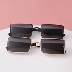 Sunglasses Manufacturer - OEM&ODM Custom Logo Brand Designer Retro Vintage Rectangle for Women Men