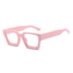 Glasses Manufacturer - Vintage Flat Lenses Eyeglasses Frames Square Frame Blue Light Blocking Eyewear Custom Computer