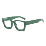 Glasses Manufacturer - Vintage Flat Lenses Eyeglasses Frames Square Frame Blue Light Blocking Eyewear Custom Computer