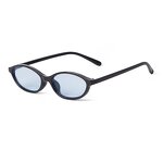 Sunglasses Manufacturer - Slim Small Oval Frame Shades UV400 Protection Full Frame for Women