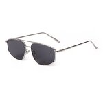 Sunglasses Manufacturer - Best Selling Pilot Trendy Metal Black 2025 Custom Logo UV400