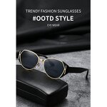 Sunglasses Manufacturer - Trendy Unisex Fashionable Classic Tortoiseshell UV400 TR90 Custom Small Frame Cat Eye Irregular for Men Women