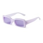 Sunglasses Manufacturer - Fashion Vintage Square for Women Purple Frame Shades Candy Jelly Colors Custom UV400