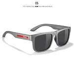 Sunglasses Manufacturer - New Dazzling Square Frame Polarized Shading Wholesale Design Driving Sports for Men Women